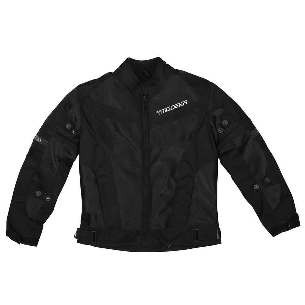 [084191 10 140] Modeka Chaqueta X-Vent Kids Negro (140)