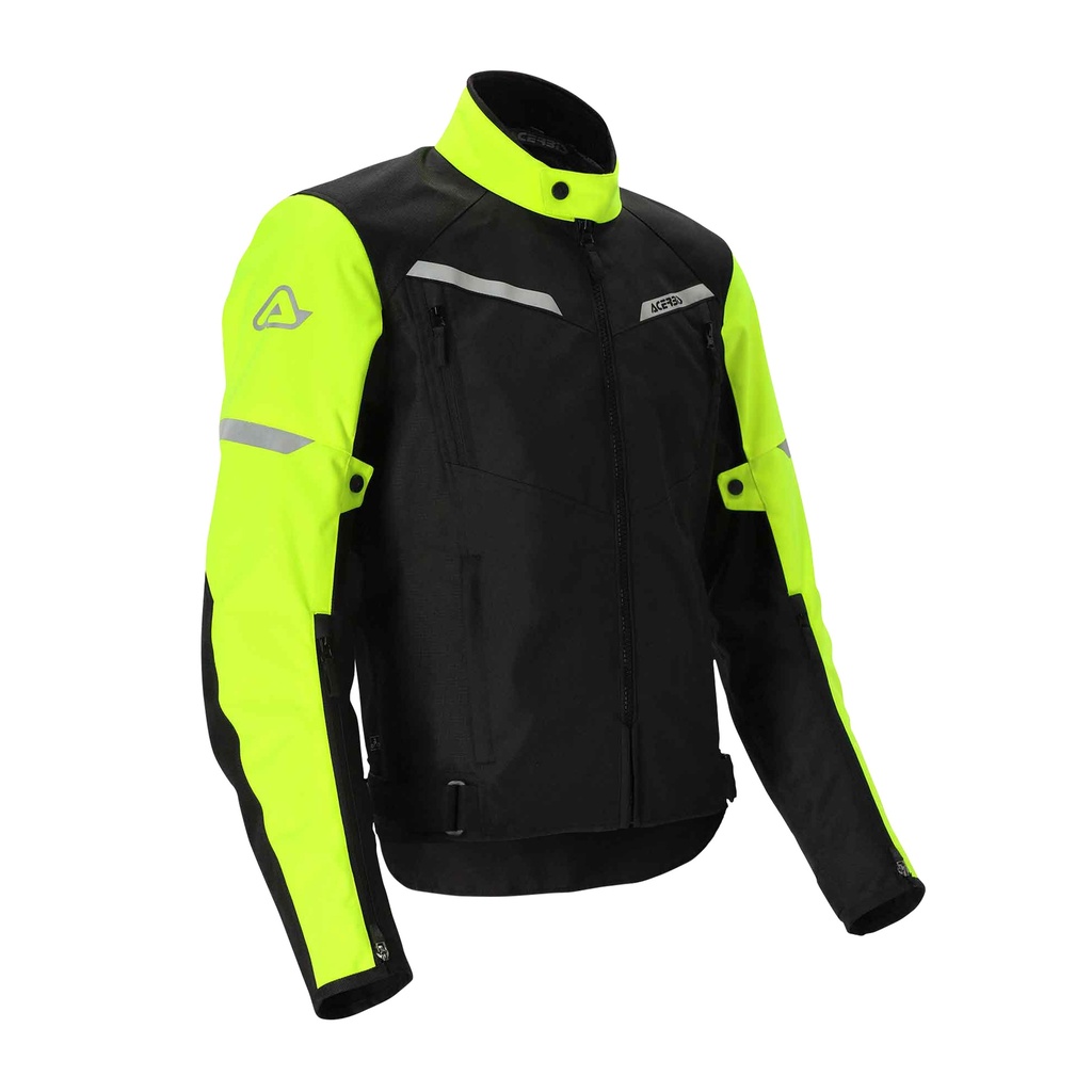 Chaqueta Acerbis X-STREET Mujer Negro/Amarillo