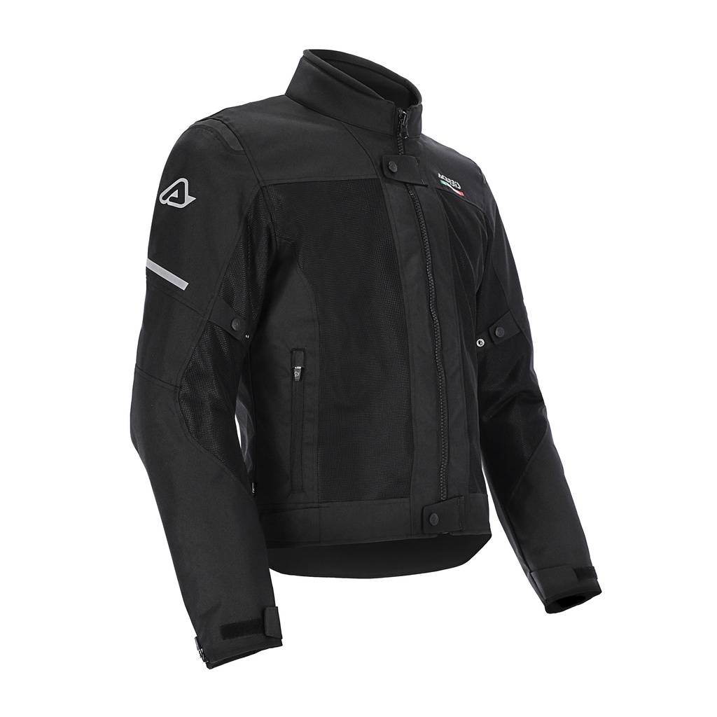 Chaqueta Acerbis ON ROAD RUBY Negro