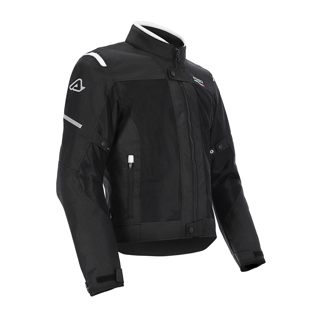 [24.550.315.062] Acerbis JACKET CE ON ROAD RUBY BLACK/WHITE (S)