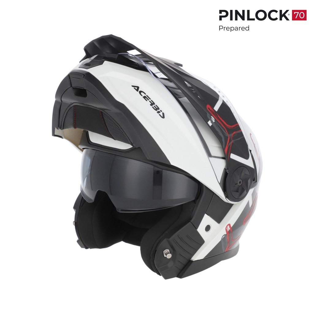Acerbis HELMET RIDER WHITE/BLACK