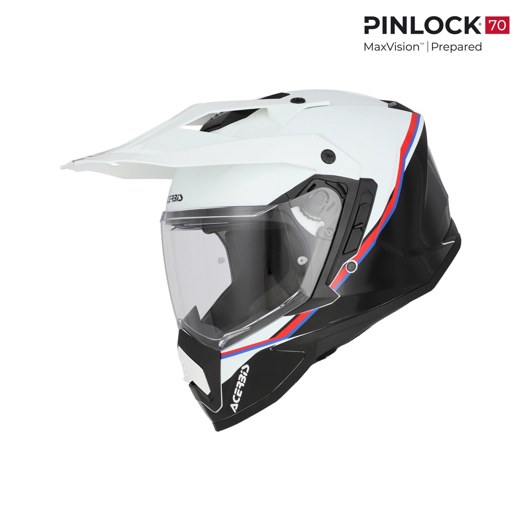 [26.652.237.061] Casco Acerbis ASSAULT Blanco/Negro (XS)