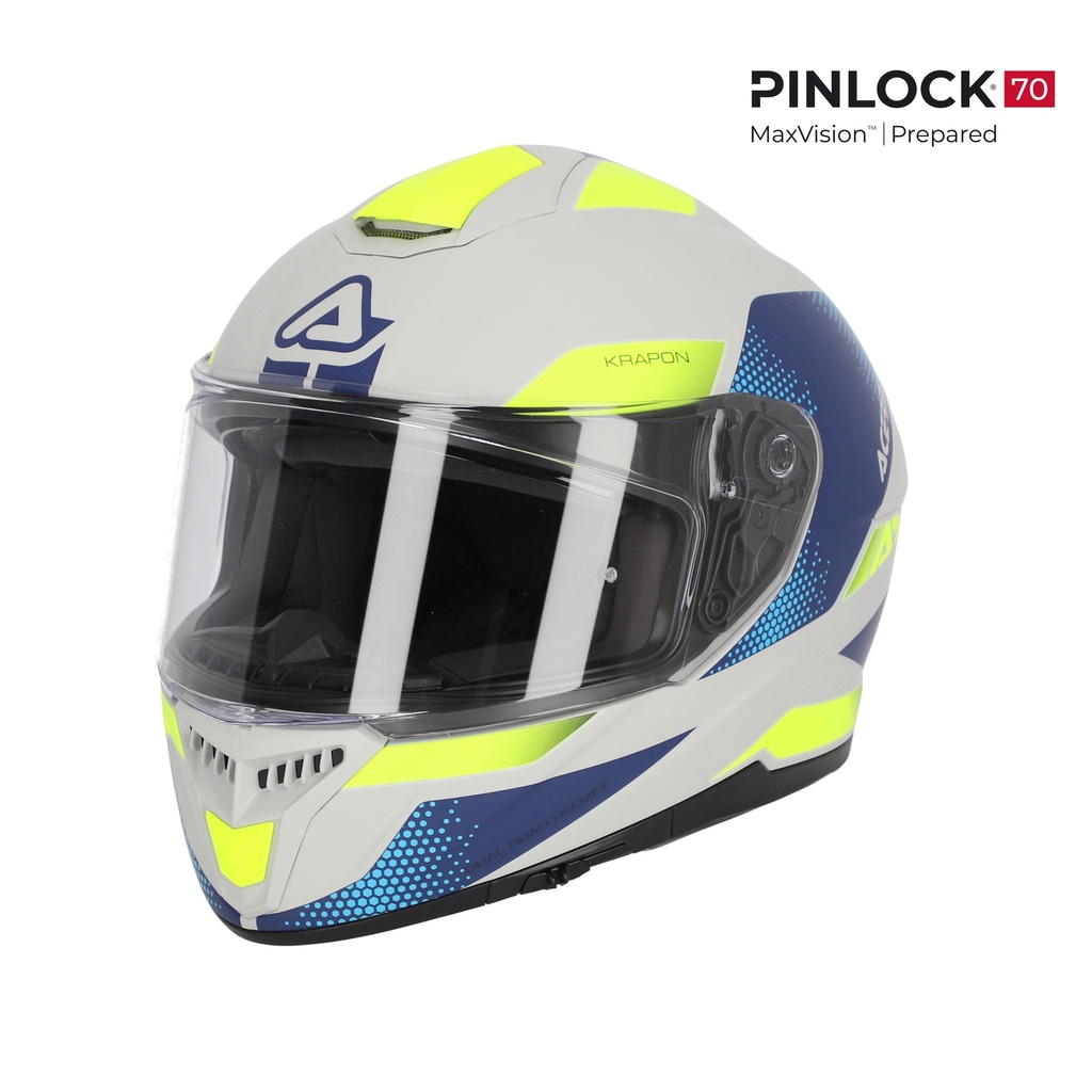 Casco Acerbis KRAPON 2206 Gris/Azul