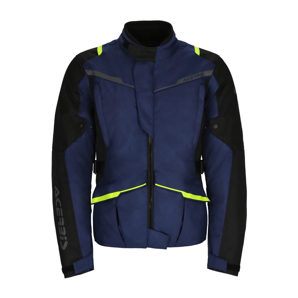[25.407.248.062] Chaqueta Acerbis X-TRAVEL Azul/Amarillo (S)