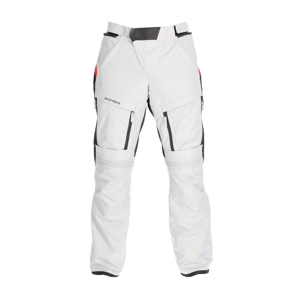 [25.409.295.062] Pantalones Acerbis X-Rover Gris/Rojo (S)