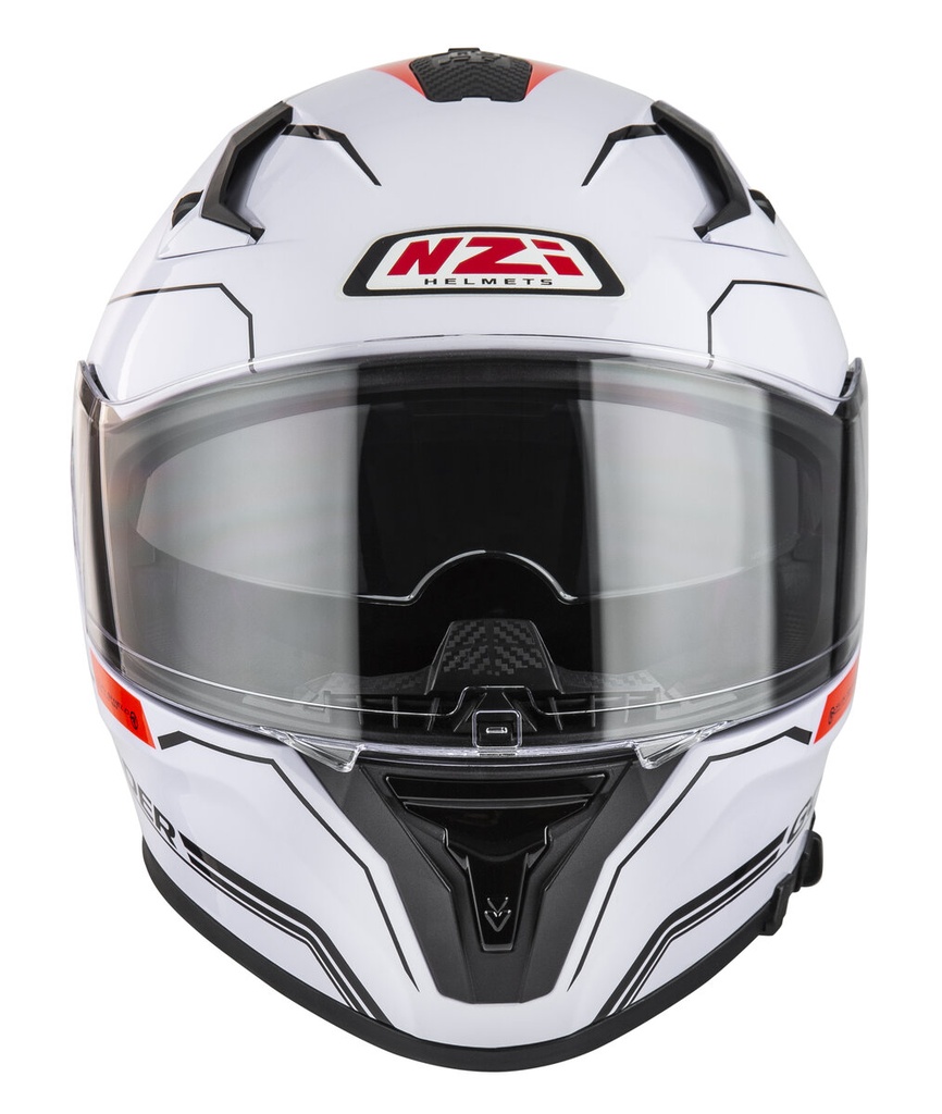[150337A418 XS] Casco Integral NZI Go Rider Stream Duo Solid Nouveau Blanco (XS)