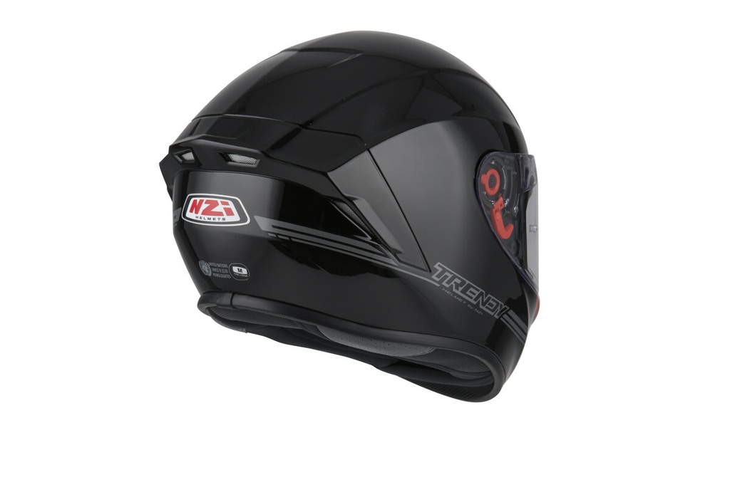 [150346A581 XS] Casco Integral NZI Trendy 2 Solid Nouveau Negro (XS)