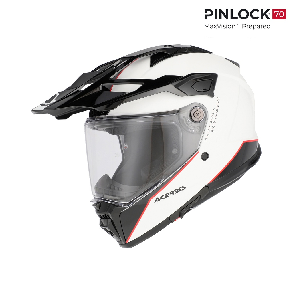 Acerbis HELMET ATTACK WHITE/BLACK