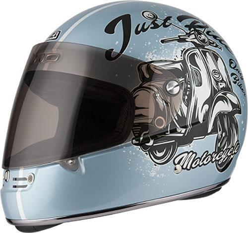 Casco Integral NZI Street Track 4 Bello Pearl Blanco