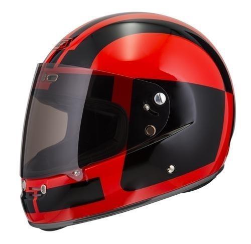 Casco Integral NZI Street Track 4 Comando Fluo Rojo