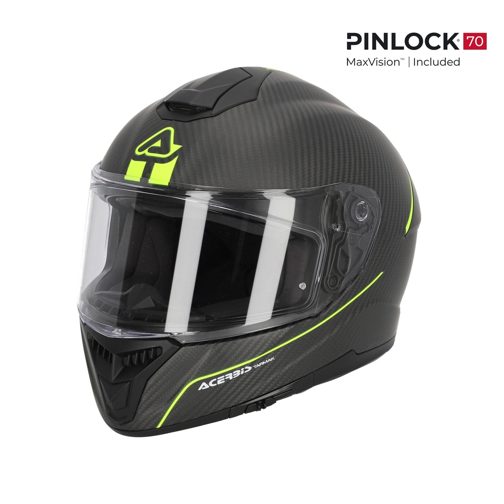 Casco Acerbis TARMAK 2206 Negro/Amarillo Flúo