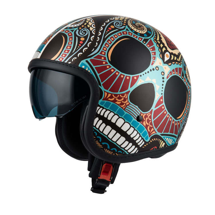 Casco Jet NZI Rolling 4 Sun Denti Mate