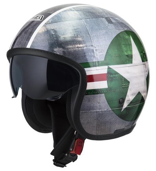 Casco Jet NZI Rolling 4 Sun Aeronautica Italiana