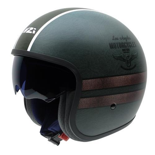 Casco Jet NZI Rolling 4 Sun los Angeles Mate