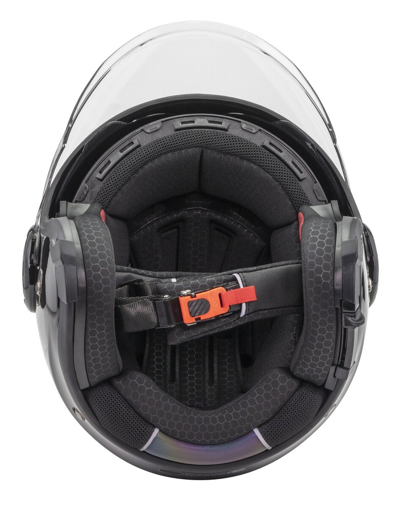 [150345G003 XS] Casco Jet NZI Ringway 2 Duo Negro (XS)
