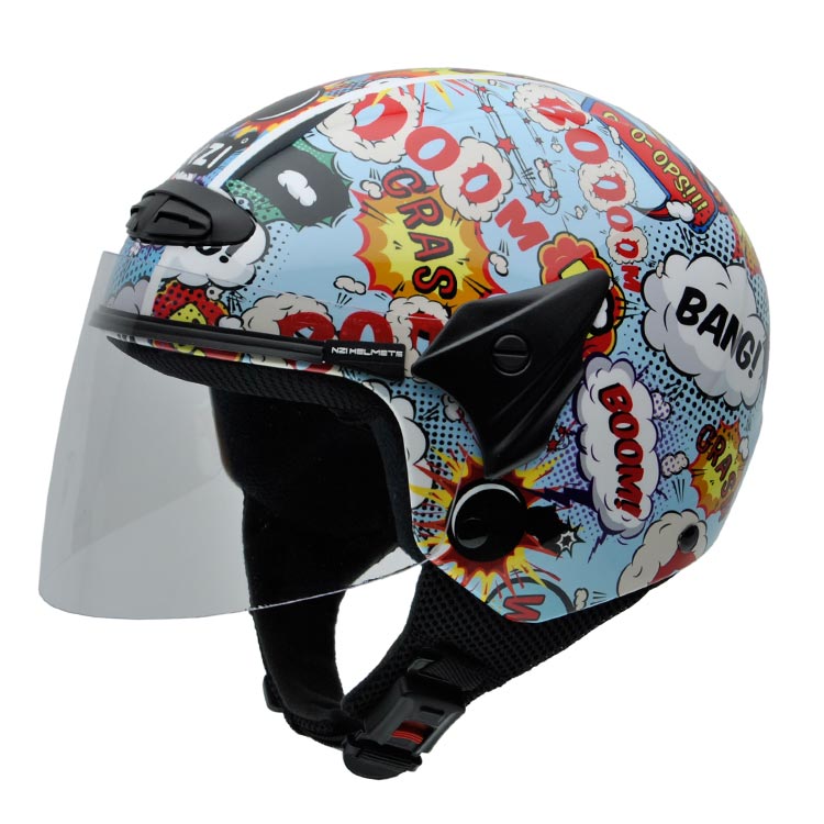Casco Infantil NZI Helix Ii Jr Boom