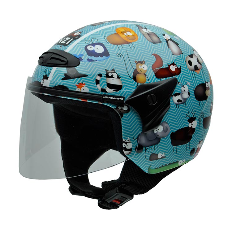 [050269G711 JS] Casco Infantil NZI Helix Ii Jr Animals (JS)