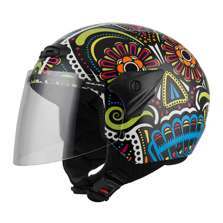 Casco Infantil NZI Helix Ii Jr Calaca