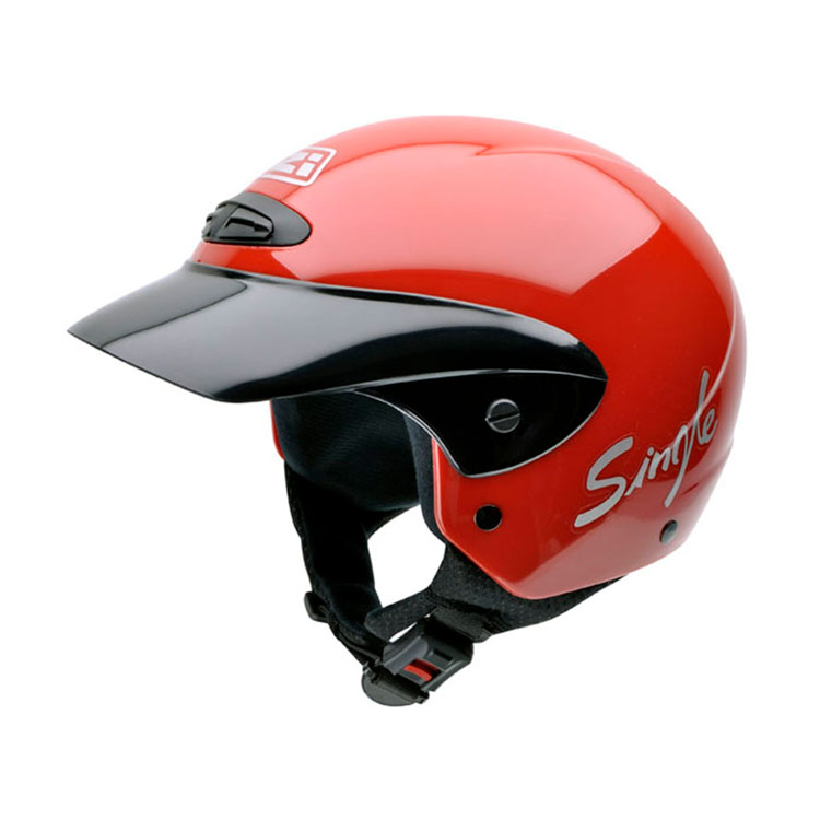[050139G058 Jr.S] Casco Infantil NZI Single Ii Junior Rojo (Jr.S)