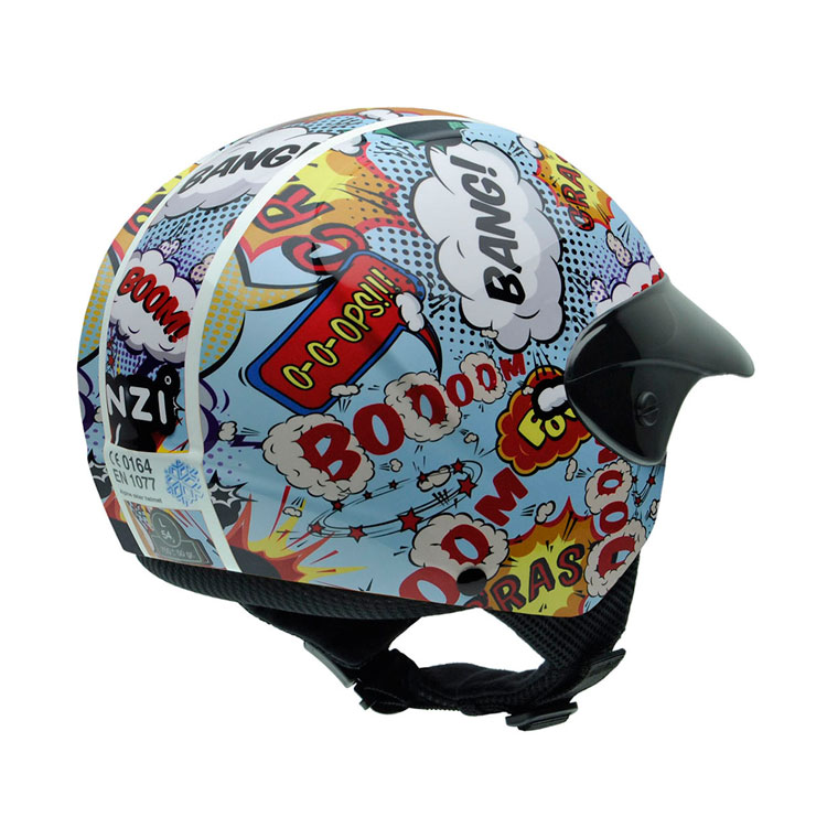 [050272G710 JS] Casco Infantil NZI Single Ii Jr Boom (JS)