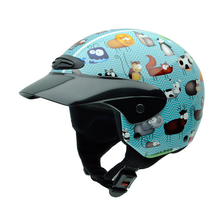 [050272G711 JS] Casco Infantil NZI Single Ii Jr Animals (JS)