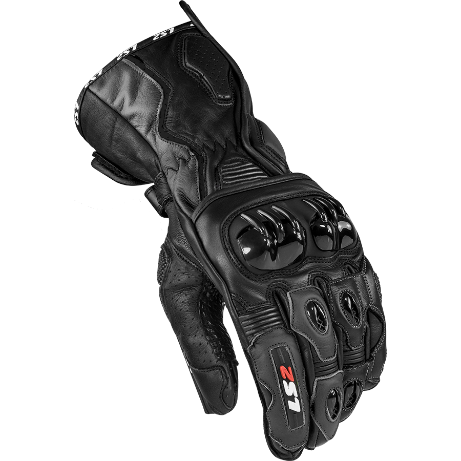 LS2 SWIFT RACING GLOVES BLACK
