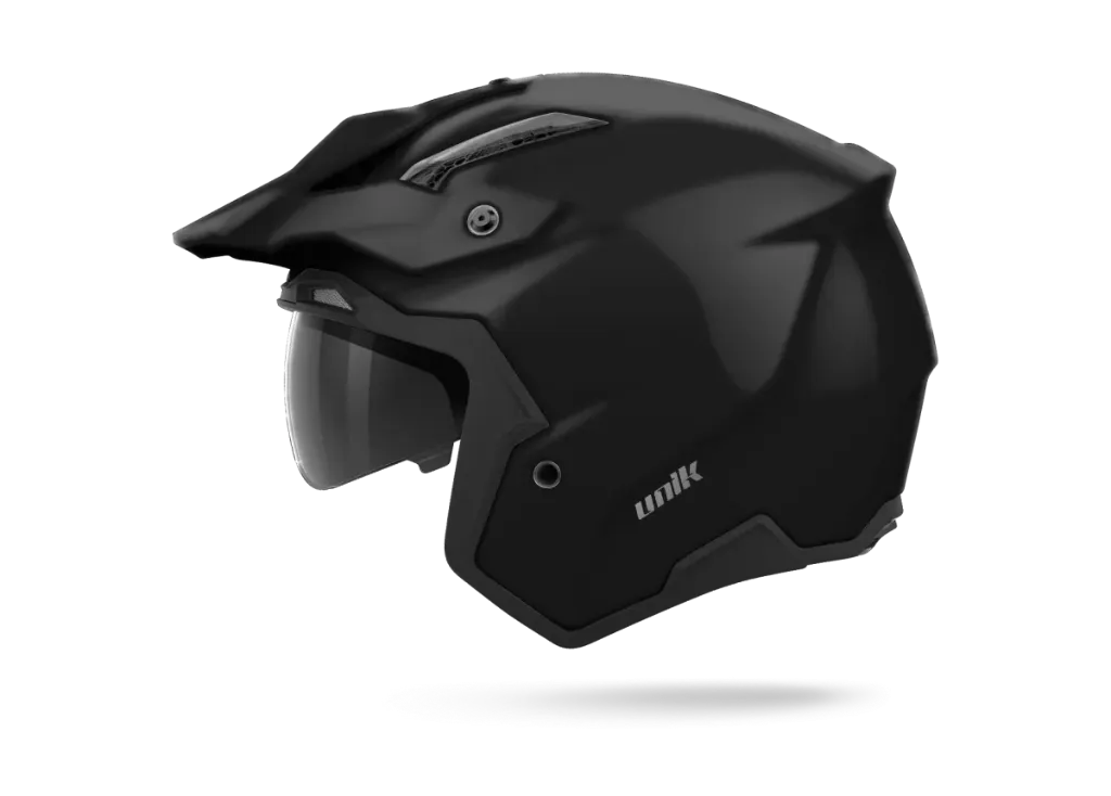 Casco Trial Unik Link DV negro mate (XS)