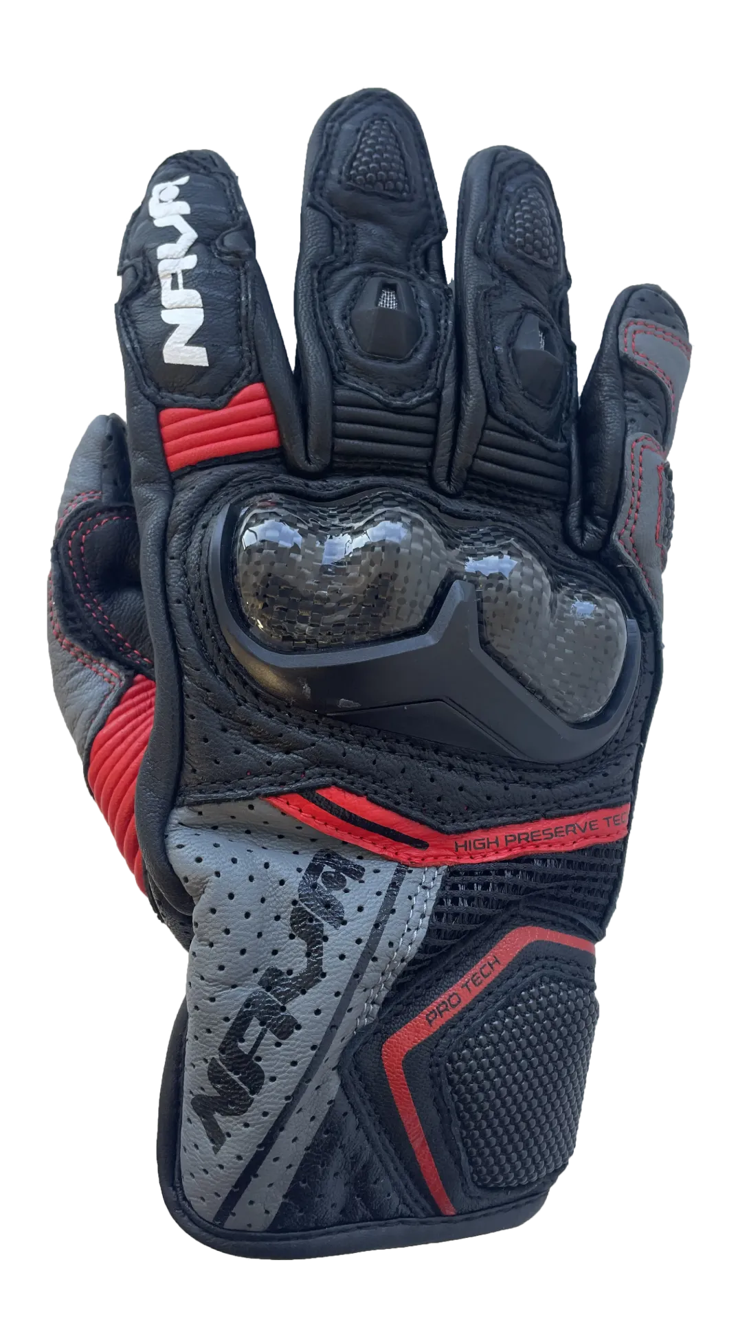 Nava guante hombre Mic negro-gris