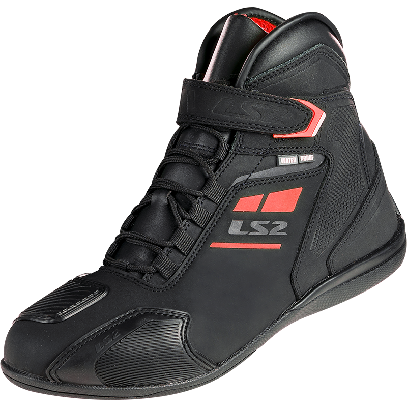 Botas LS2 Garra Man Boots Wp Black Red