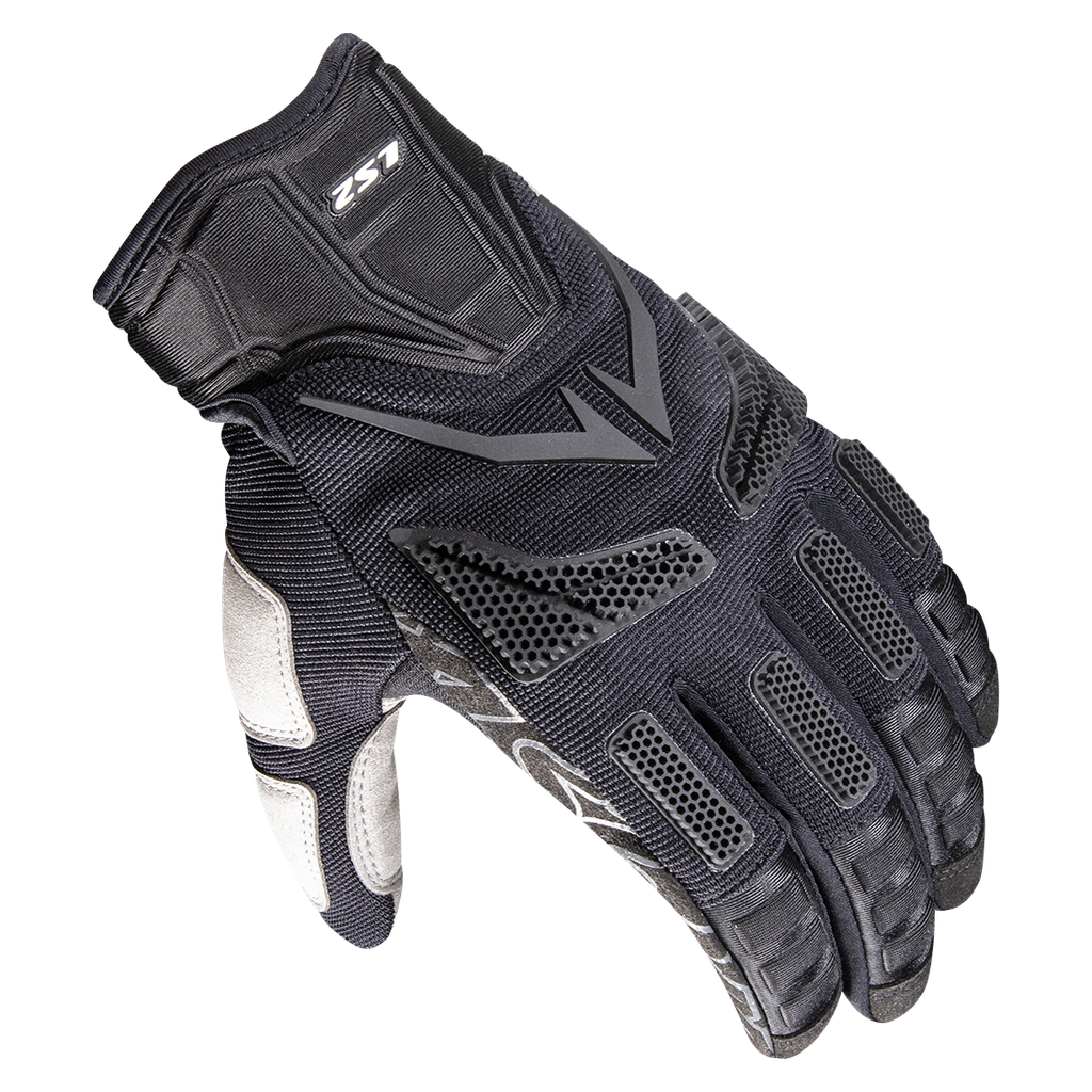 Guantes Moto LS2 Ravin Hombre Negro