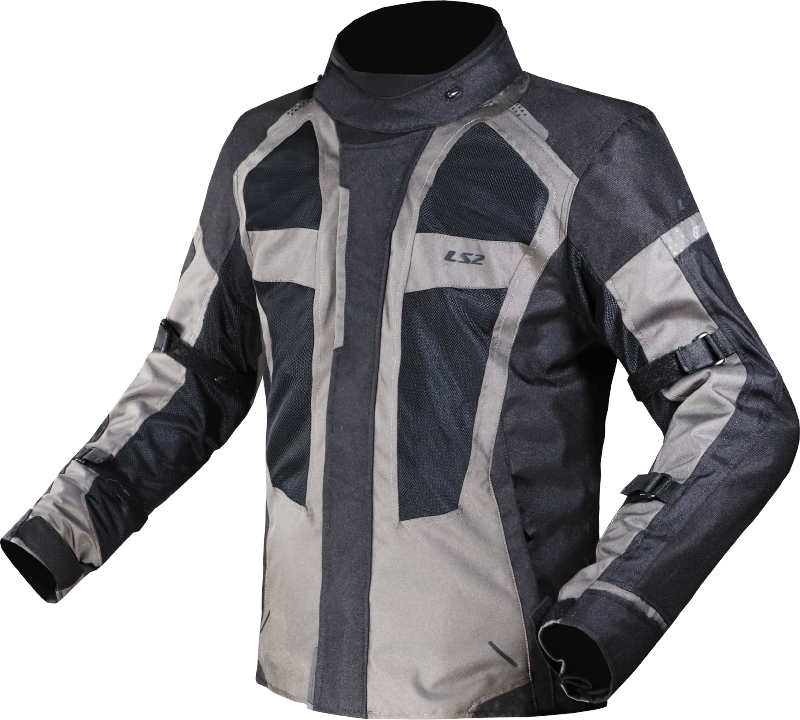 Chaquetas LS2 Scout Man Jacket Black Dark Grey