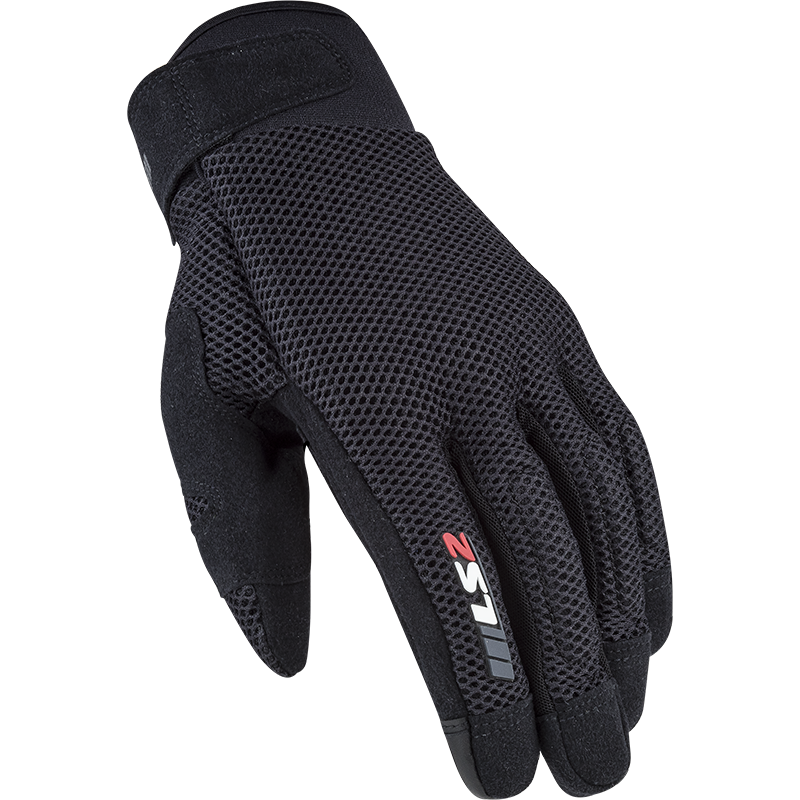 LS2 COOL MAN GLOVES BLACK