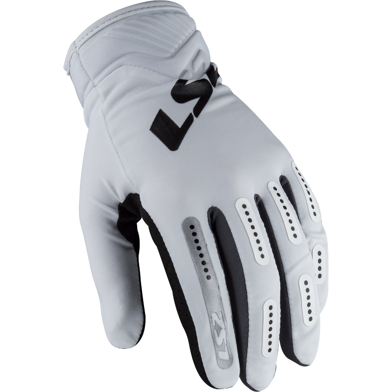 Guantes LS2 Bend Man Gloves White Grey