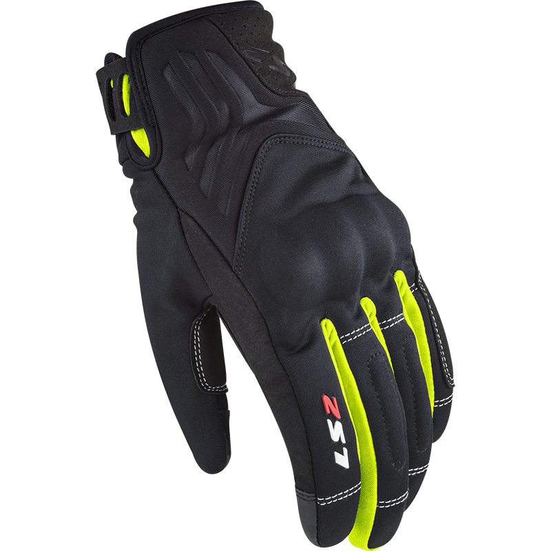 Guantes LS2 Jet 2 Lady Gloves Black H-V Yellow