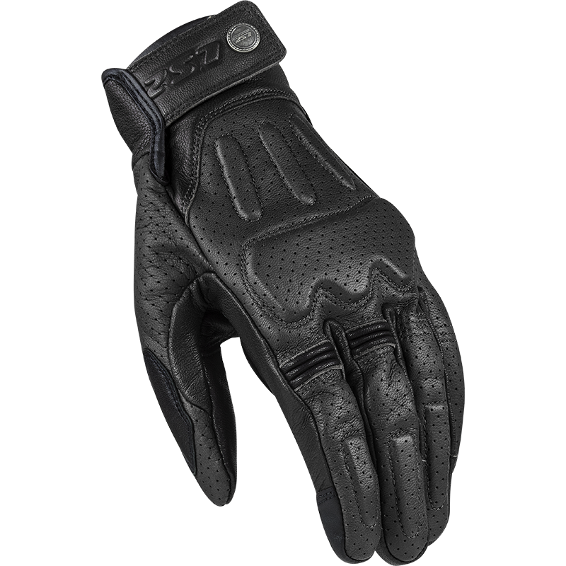Guantes LS2 Rust Man Gloves Black Leather