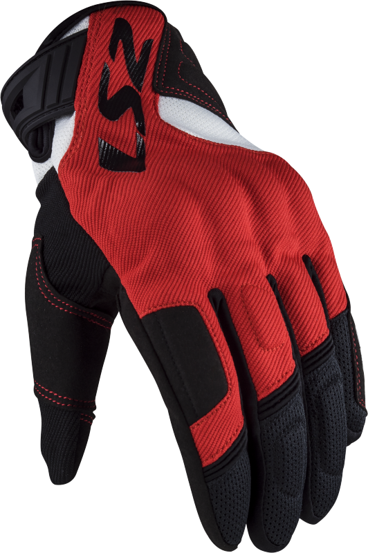 Guantes LS2 Silva Man Gloves Black Red