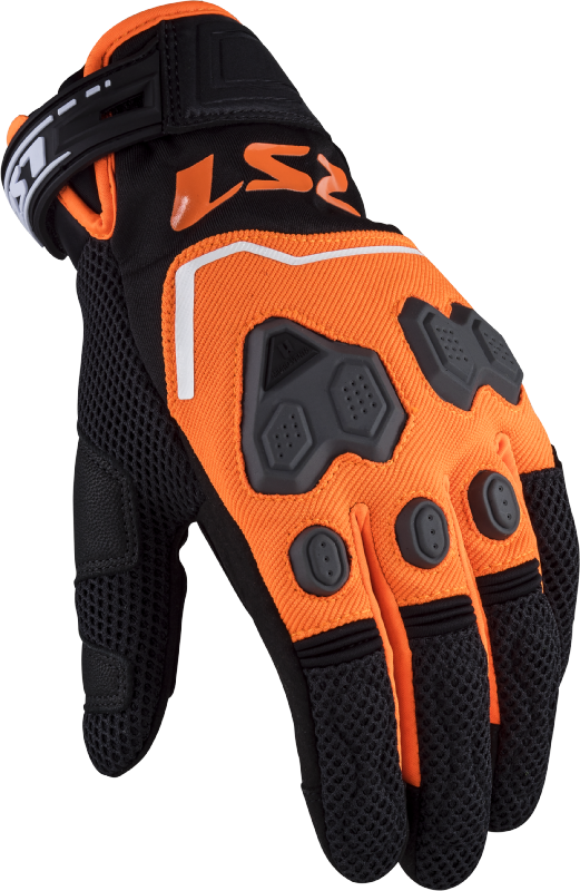 Guantes LS2 Vega Man Gloves Black Orange