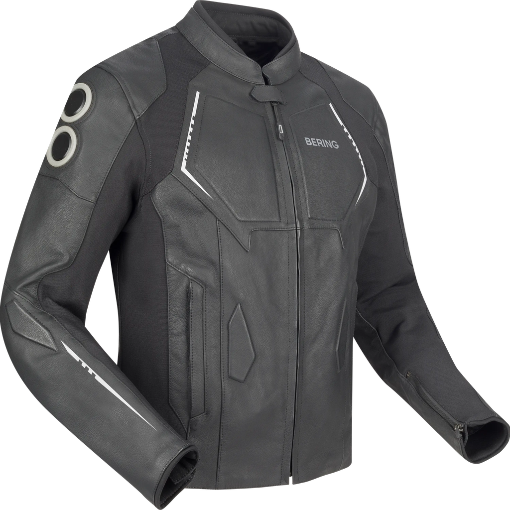 Chaqueta Bering Radial Negro/Blanco