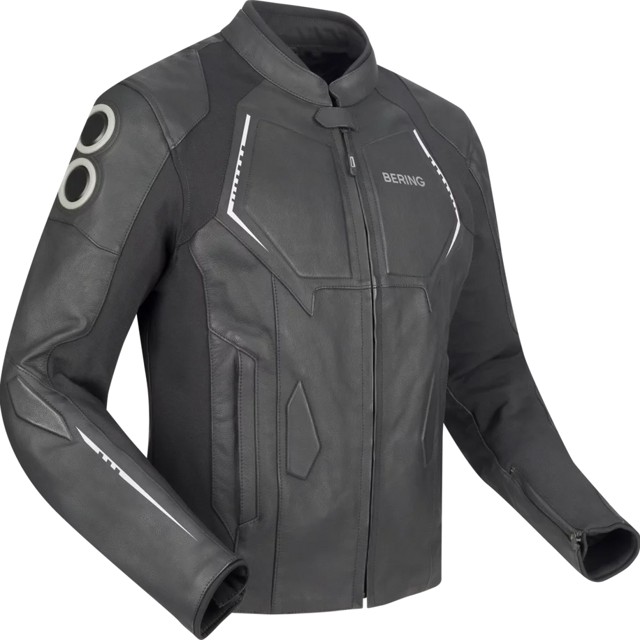 [BCB609S] Bering Jacket RADIAL Black/White (S)
