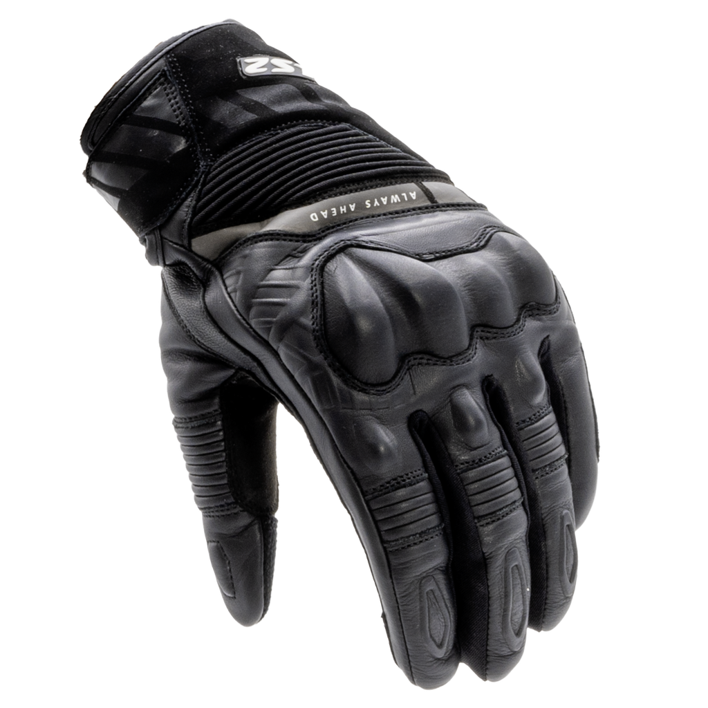 [70070W0112S] Guantes Moto LS2 Octane WP Leather Hombre Negro (S)