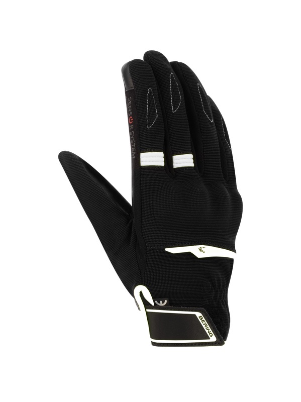 [BGE569T10] Bering Gloves FLETCHER EVO Black/White (T10)