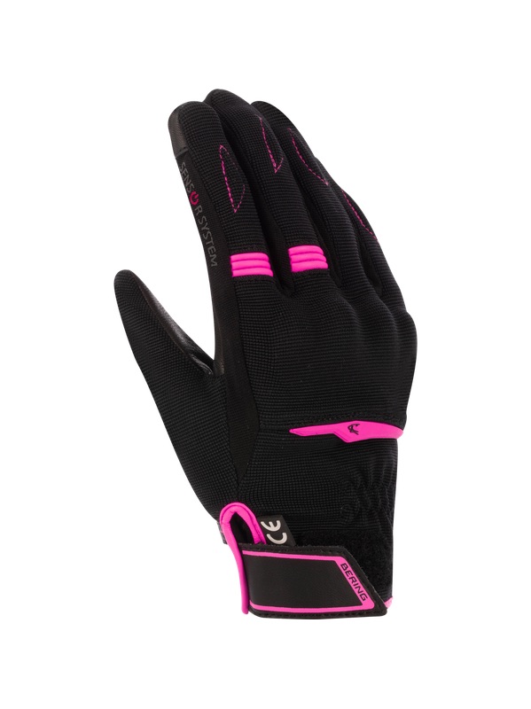 [BGE576T6] Guantes Bering Fletcher EVO Black/Fuchsia Mujer (T6)