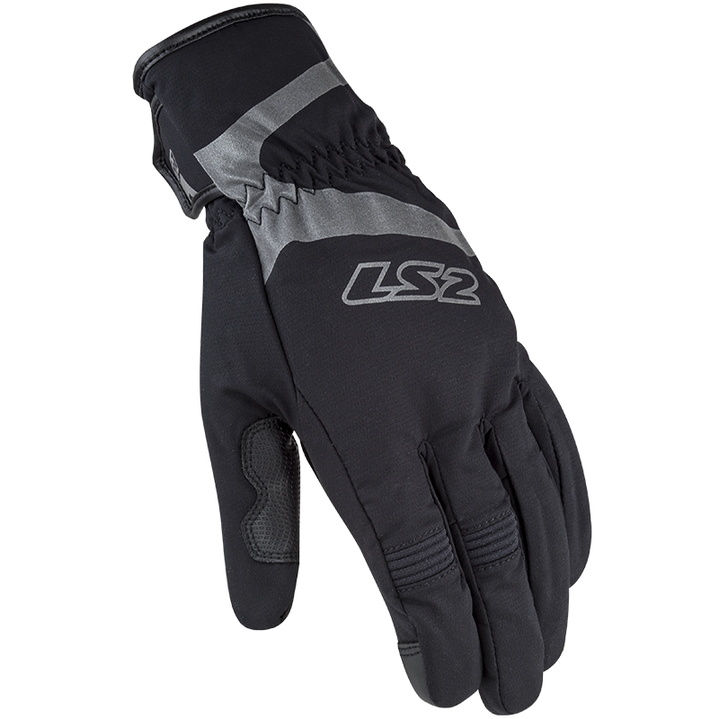 LS2 URBS MAN GLOVES BLACK