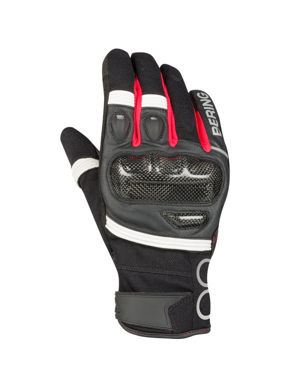 [BGE721T10] Bering Glove RAID Black/White/Red (T10)