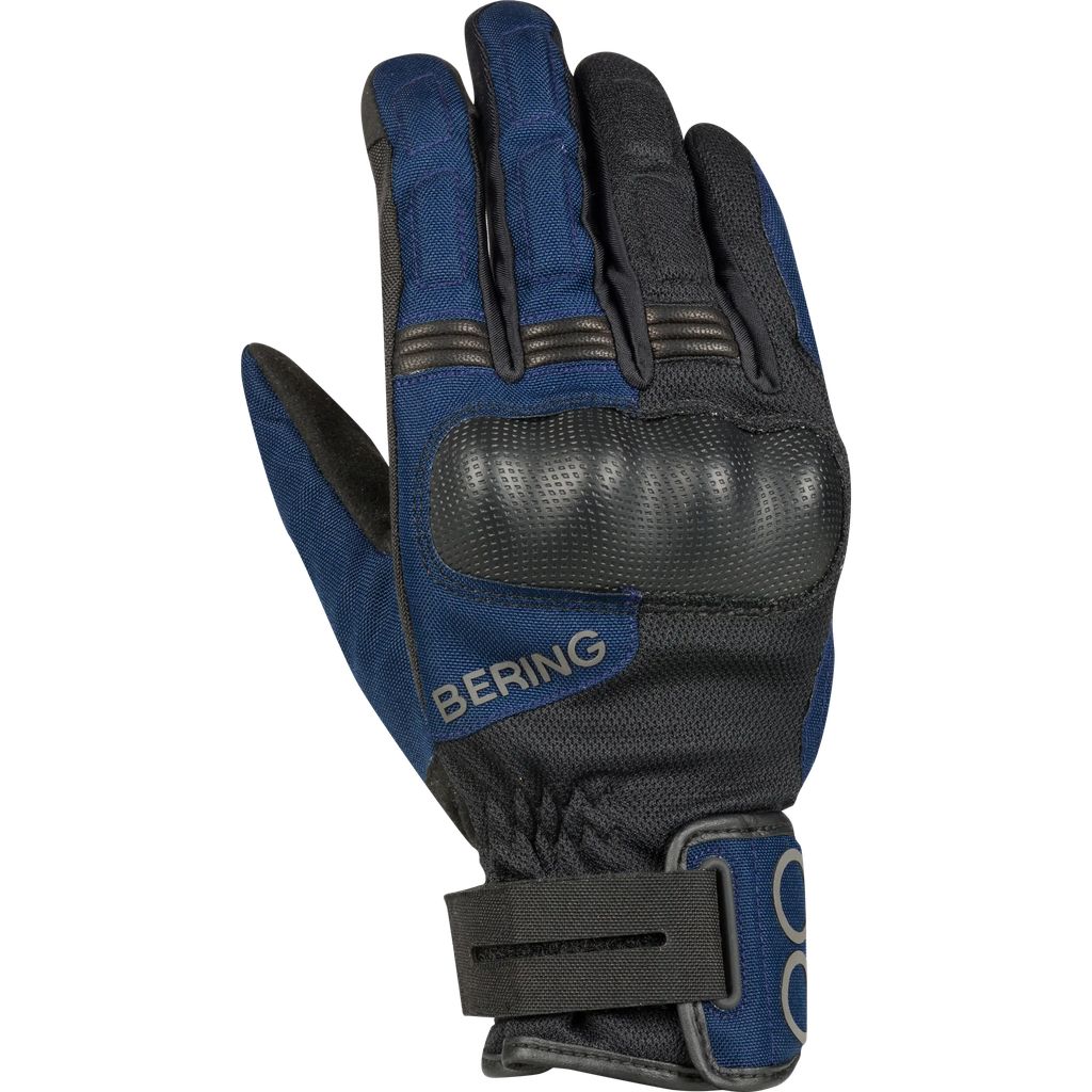 [BGE752T10] Guantes Bering Profil Negro/Azul Marino (T10)
