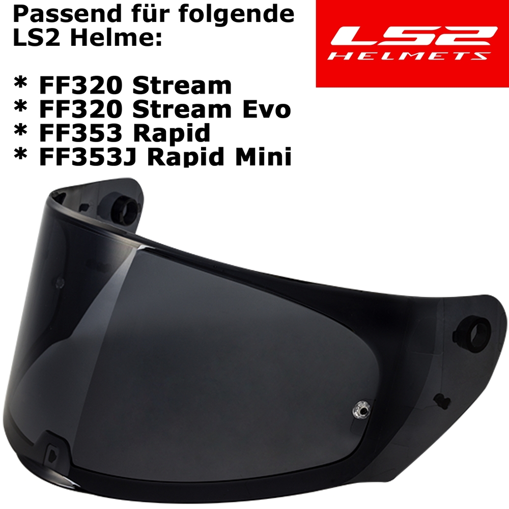 Pantalla Ls2 Incolora FF320/FF353/FF800 