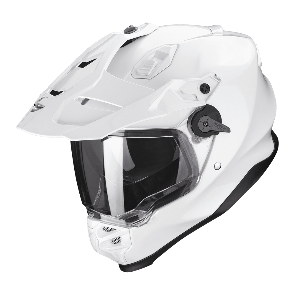 Casco Scorpion Adventure Adf-9000 Air Solid Blanco perla
