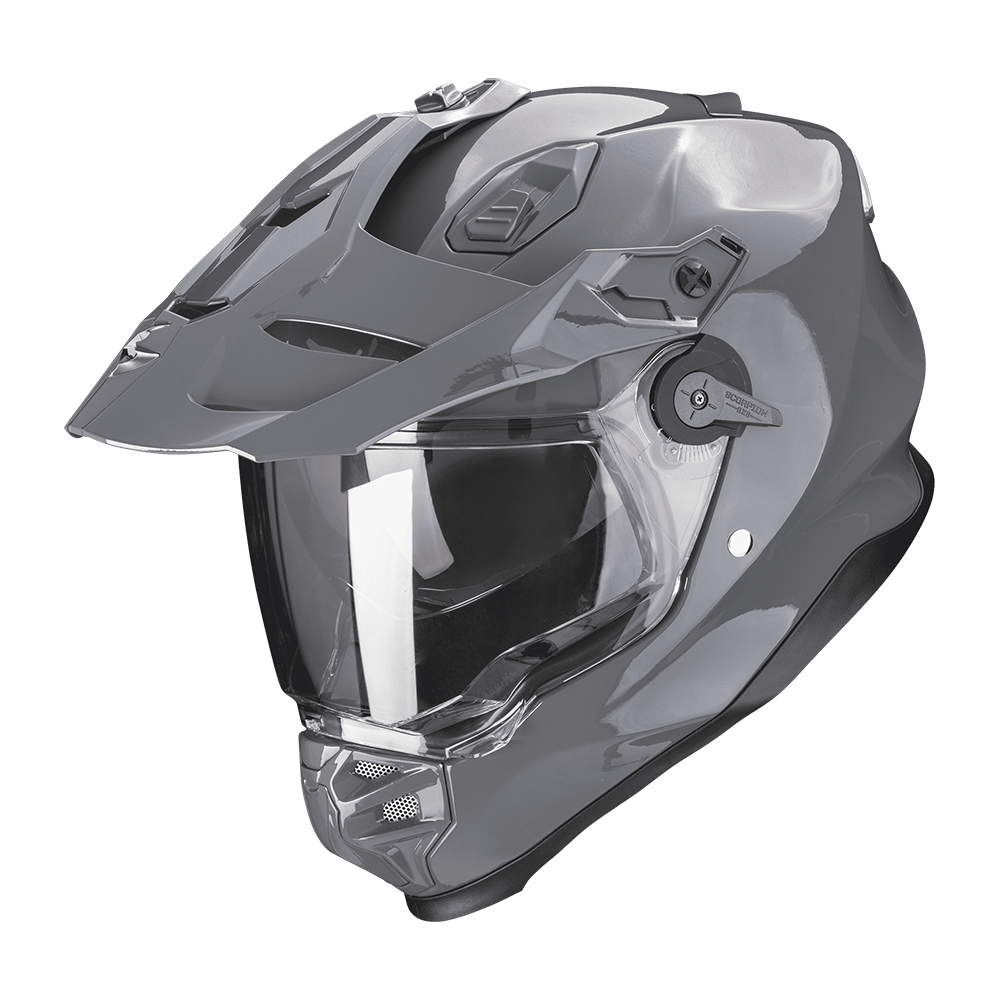 Casco Scorpion Adventure Adf-9000 Air Solid Gris cemento