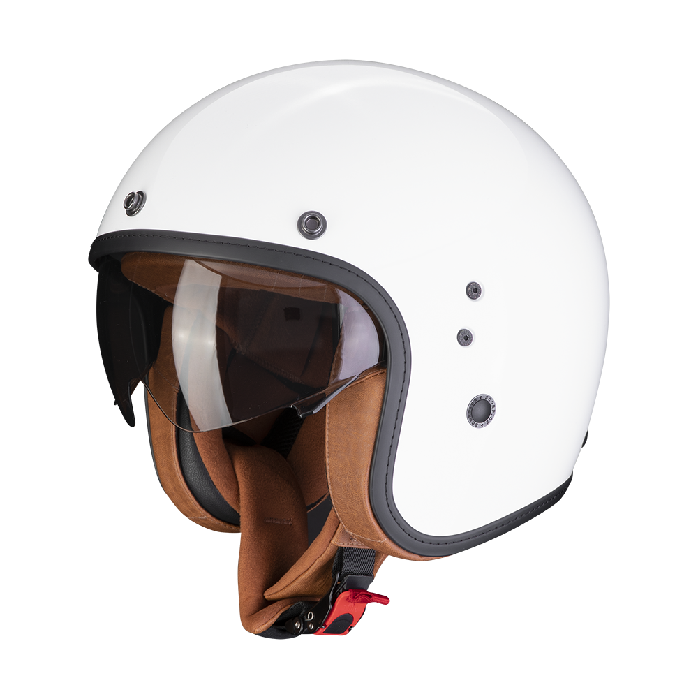 Casco Scorpion Jet Belfast Evo Luxe Blanco