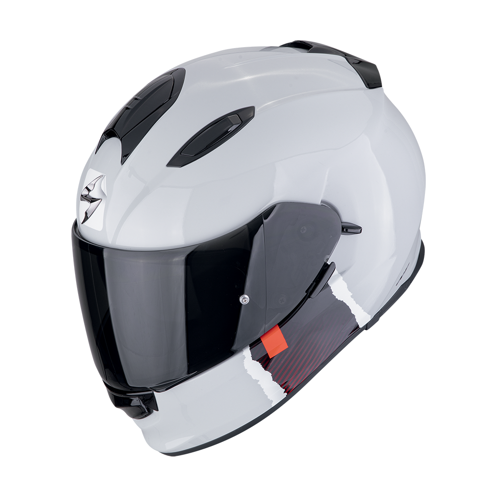 Casco Scorpion Integral Exo-491 Code Gris-Rojo